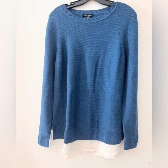 Women's HILARY RADLEY Sweater Pullovers Blue Viscose L. - Picture 1 of 7